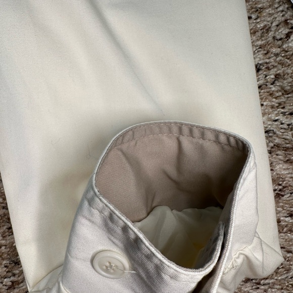 Vintage Sergio‎ Valente Ivory Zip Jacket L 15/16 – Shoulder Pads 80s - Picture 12 of 12